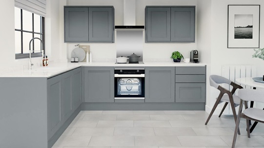 Chilcomb Dusk Blue Linear EKES LShape