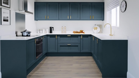 Chilcomb Marine Blue UShape 