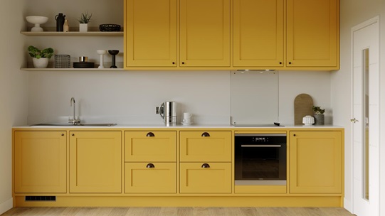 Chilcomb Inframe Paintable Single Wall Kitchen