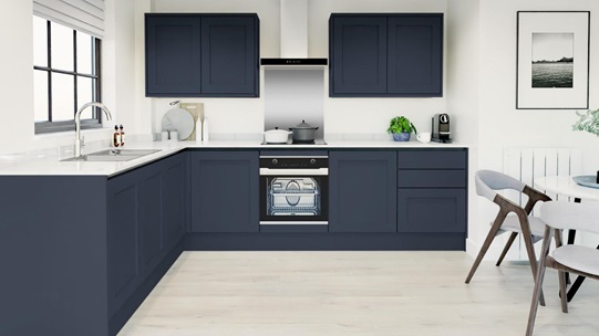 Chilcomb Navy Linear EKES LShape