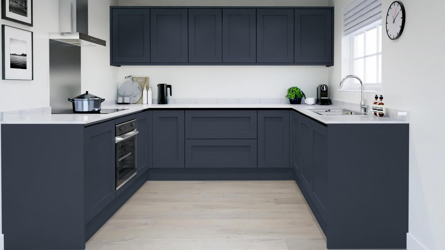 Chilcomb Navy Linear EKES UShape