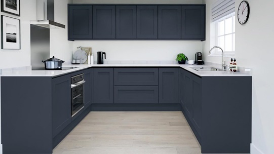 Chilcomb Navy Linear EKES UShape