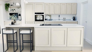 Chilcomb Porcelain Linear EKES Island