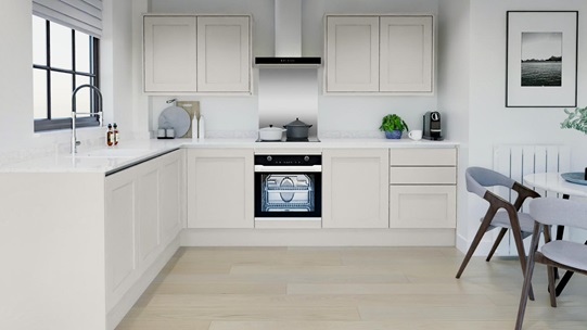 Chilcomb Porcelain Linear EKES L Shape