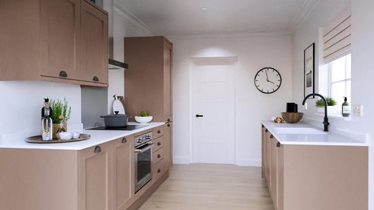 Chilcomb Paint To Order Antique Rose EKES Galley