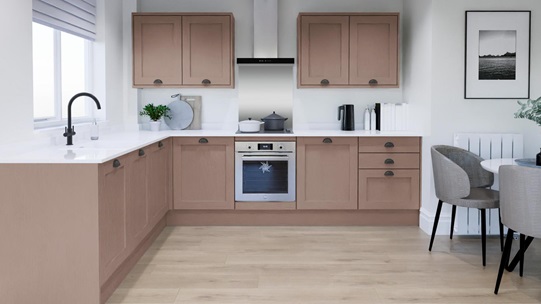 Chilcomb Paint To Order Antique Rose EKES L Shaped