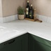 Chilcomb Paint To Order Fir Green Worktop