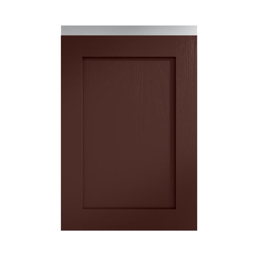 Chilcomb Paint To Order Garnet Red Handleless Frontal