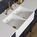 Chilcomb Saffron and Navy Sink And Tap
