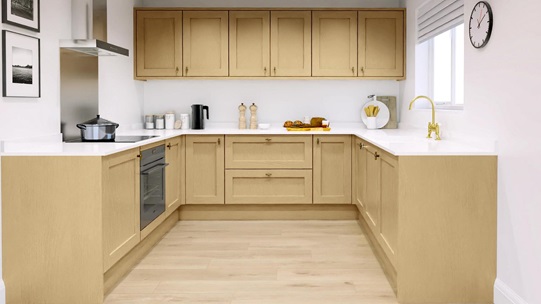 Chilcomb Paint To Order Saffron EKES U Shaped