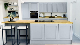 Chilcomb Mist Handleless EKES Set Shot Island