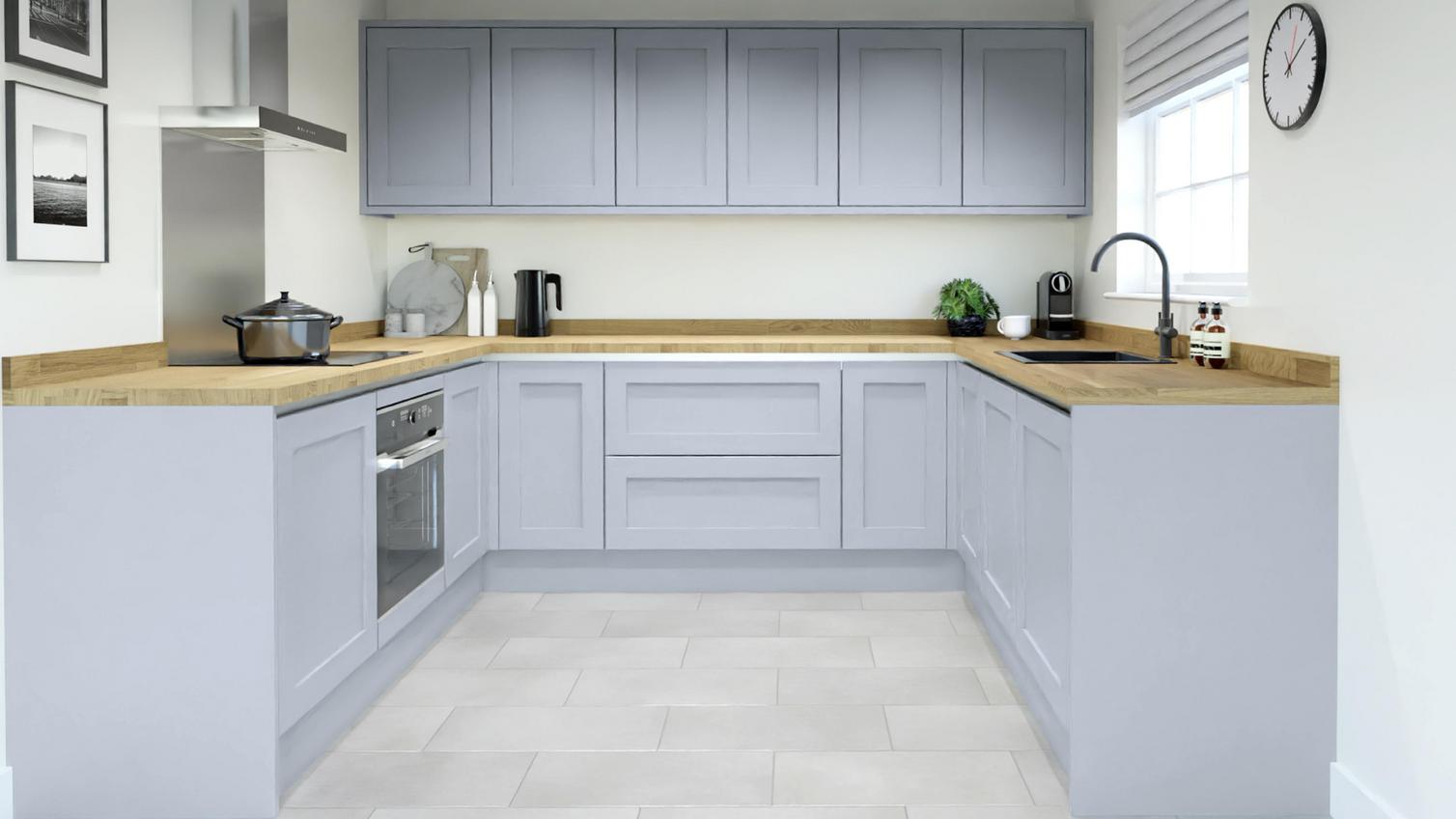 Chilcomb Mist Handleless EKES Set Shot U Shape