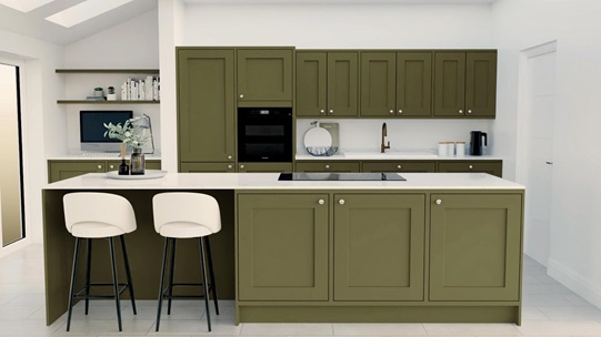 Chilcomb Olive Inframe EKES Set Shot Island 