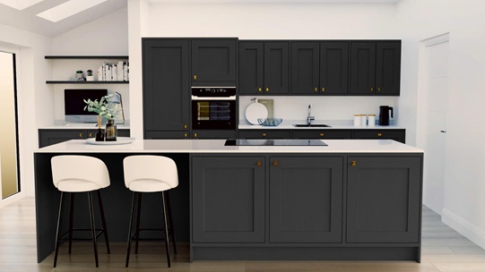 Chilcomb Charcoal In-frame Island