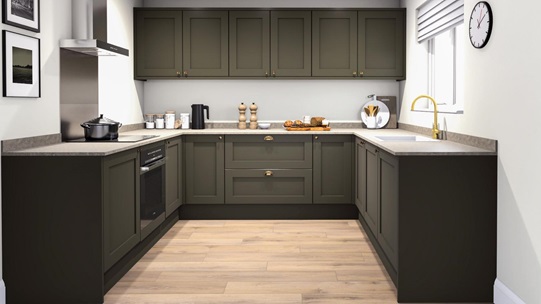 Chilcomb Ash Green EKES U Shape