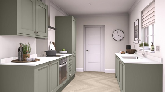 Chilcomb Estate Green EKES Galley