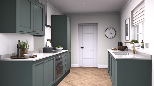 Chilcomb Laguna Blue EKES Galley