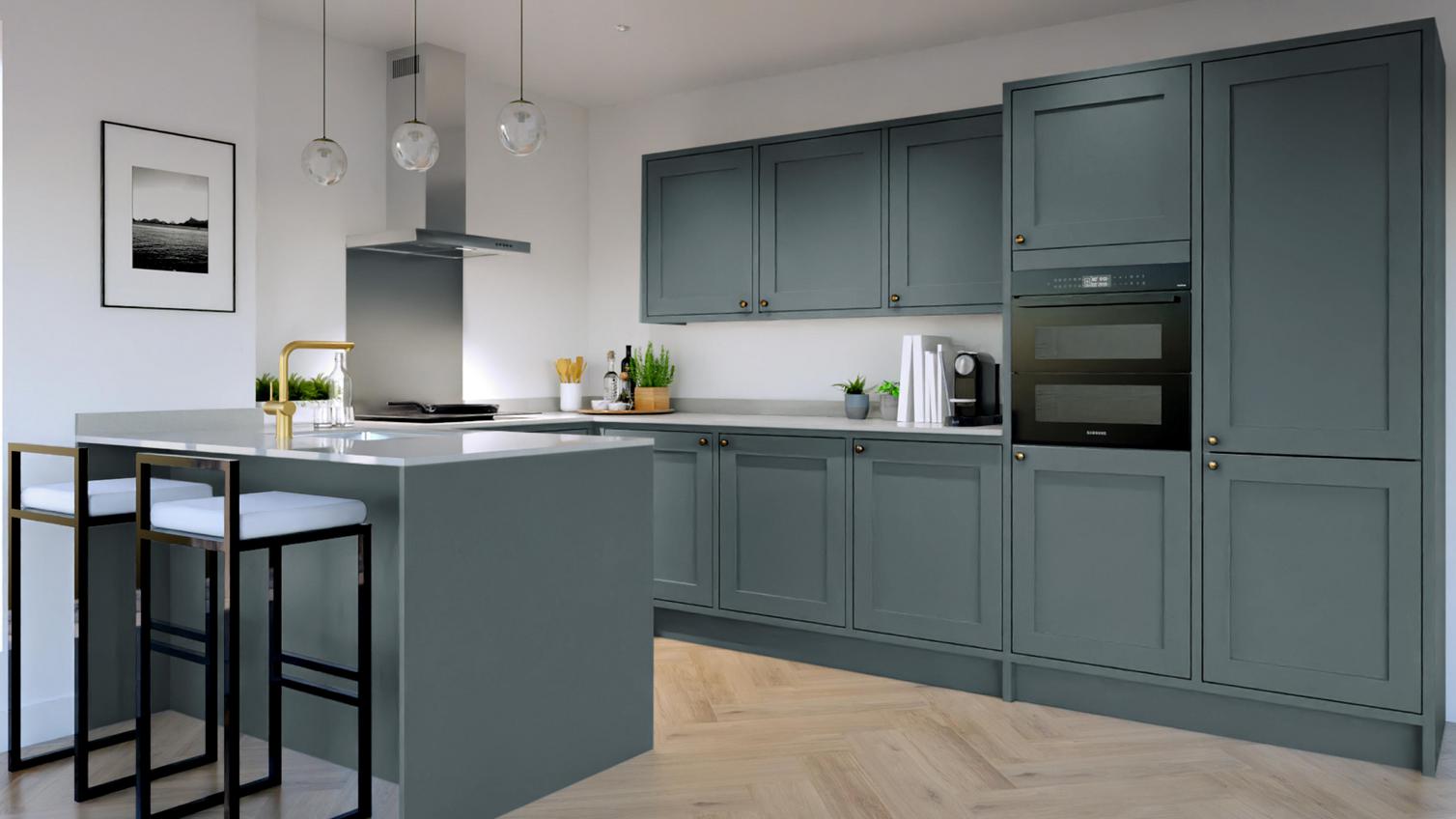 Chilcomb In Frame Laguna Blue EKES Peninsula