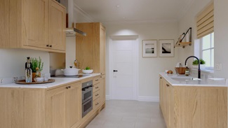 Chilcomb In Frame Oak EKES Galley