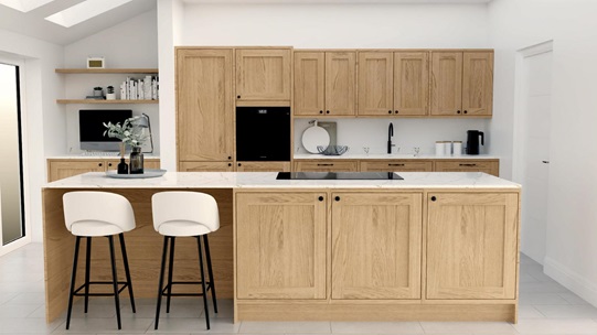 Chilcomb In Frame Oak EKES Island