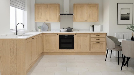 Chilcomb In Frame Oak EKES L Shape