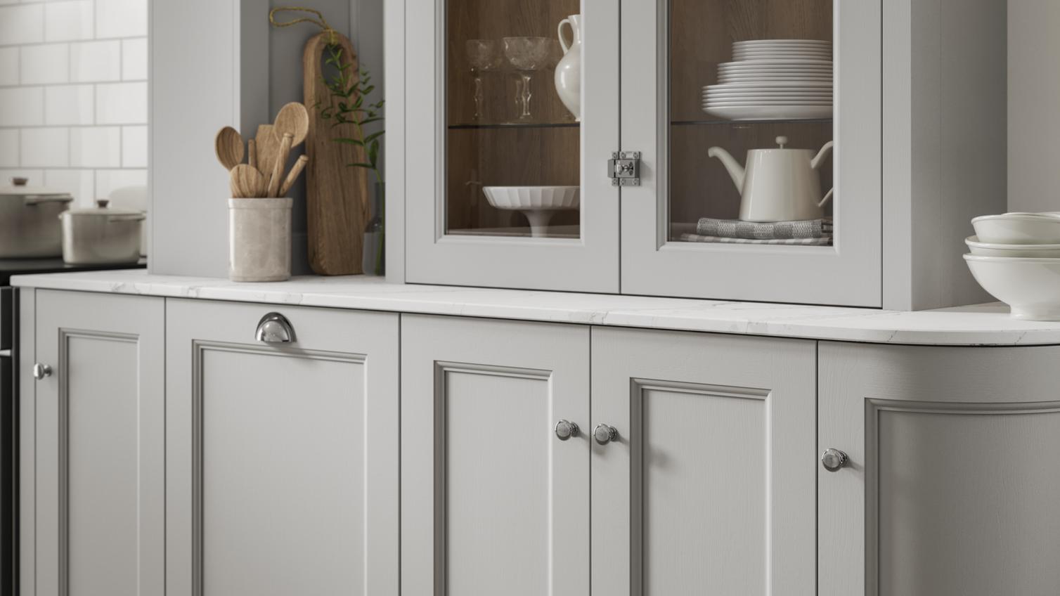 Elmbridge Dove Grey Cabinets