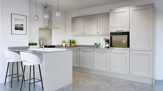 Elmbridge Dove Grey EKES Peninsular Main Set shot