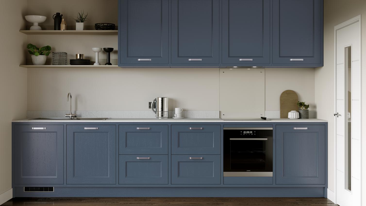 Elmbridge Inframe Paintable Single Wall Kitchen