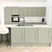 Elmbridge Sage Green Island Kitchen