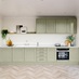 Elmbridge Sage Green Single Wall Kitchen