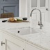 Elmbridge Porcelain Inframe Sink and Tap Cameo