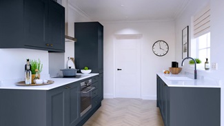 Elmbridge Navy EKES Galley Main Set Shot