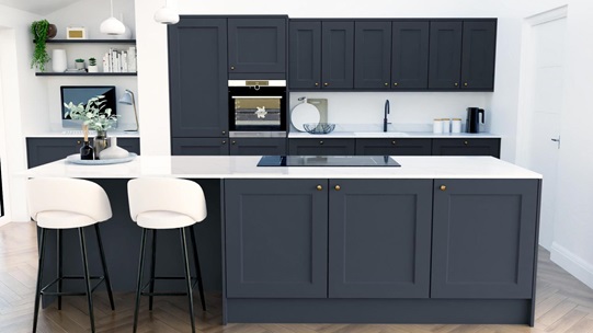 Elmbridge Navy EKES Island Main Set Shot