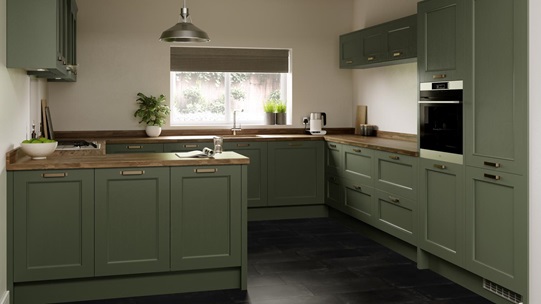 Elmbridge Paintable Green EKES Peninsula Main Set Shot