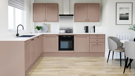 Elmbridge PTO AntiqueRose EKES L Shape