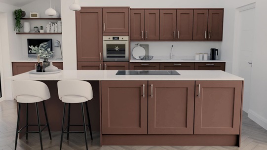 Elmbridge Earth Red EKES Island