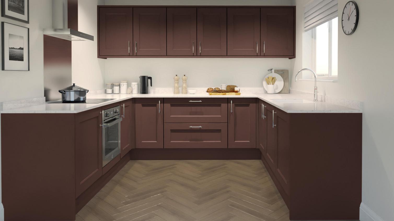 Elmbridge Earth Red EKES U Shape