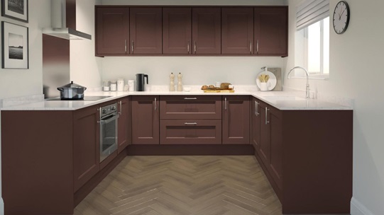 Elmbridge Earth Red EKES U Shape