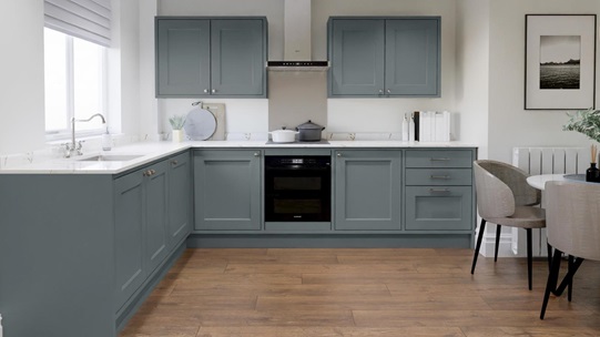 Elmbridge Laguna Blue Inframe EKES L Shape