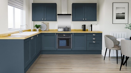 Elmbridge PTO Marine Blue EKES L Shape