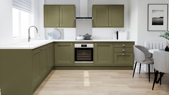 Elmbridge Olive Inframe EKES Set Shot L Shape 