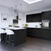 Elmbridge Paint To Order Black EKES Penisula Kitchen Set