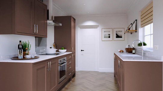 Elmbridge Earth Red Inframe EKES Galley