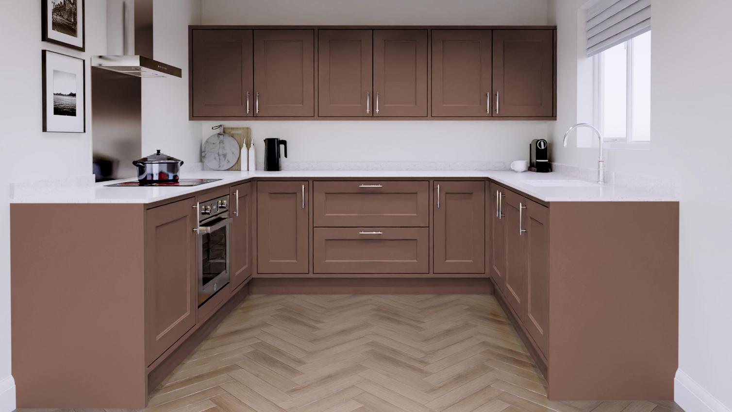 Elmbridge Earth Red Inframe EKES U Shaped