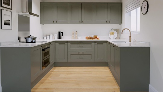 Elmbridge Estate Green EKES U Shape