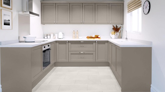 Witney Croft Grey EKES  Set Shot U Shape