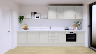 Witney Dove Grey EKES Set Shot Single Wall