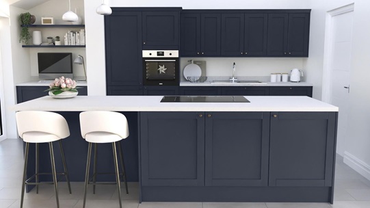 Witney Navy EKES  Set Shot Island