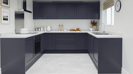 Witney Navy EKES  Set Shot U Shape