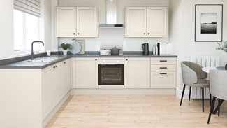 Witney Porcelain EKES Set Shot L Shape